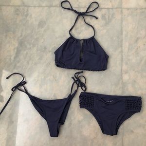 Frankie’s Bikinis - one top two bottoms